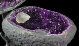 Amazing Amethyst Geode Display On Stand - Museum Piece #31211-1